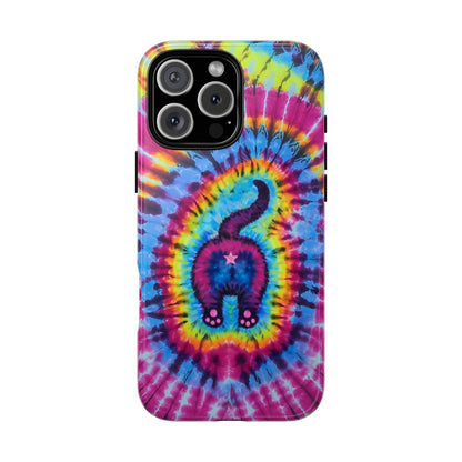 CAT COLORFUL SWIRL PATTERN PHONE CASE - TLTW1404263