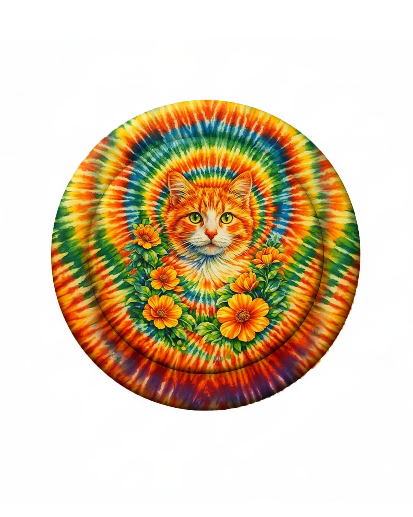 FLORAL CAT SWIRL MAGSAFE PHONE GRIP - TLHG2204264