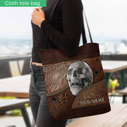 Halloween Vibes - Skull Personalized Tote Bag