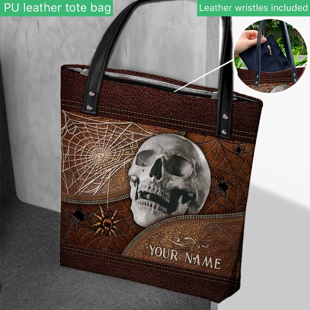 Halloween Vibes - Skull Personalized Tote Bag