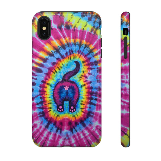 CAT COLORFUL SWIRL PATTERN PHONE CASE - TLTW1404263