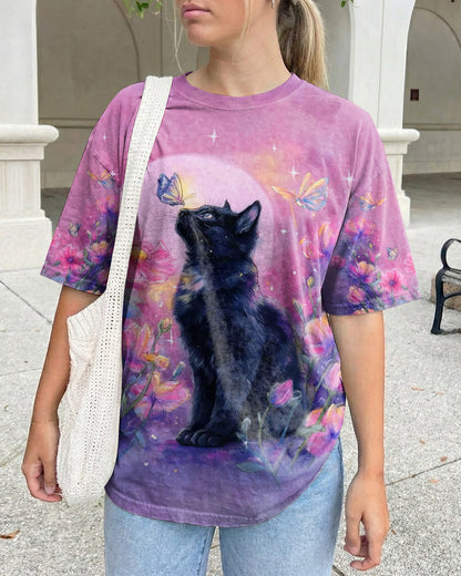 WHISPER WORDS OF WISDOM LET IT BE CAT ALL OVER PRINT  - TLHG2304262