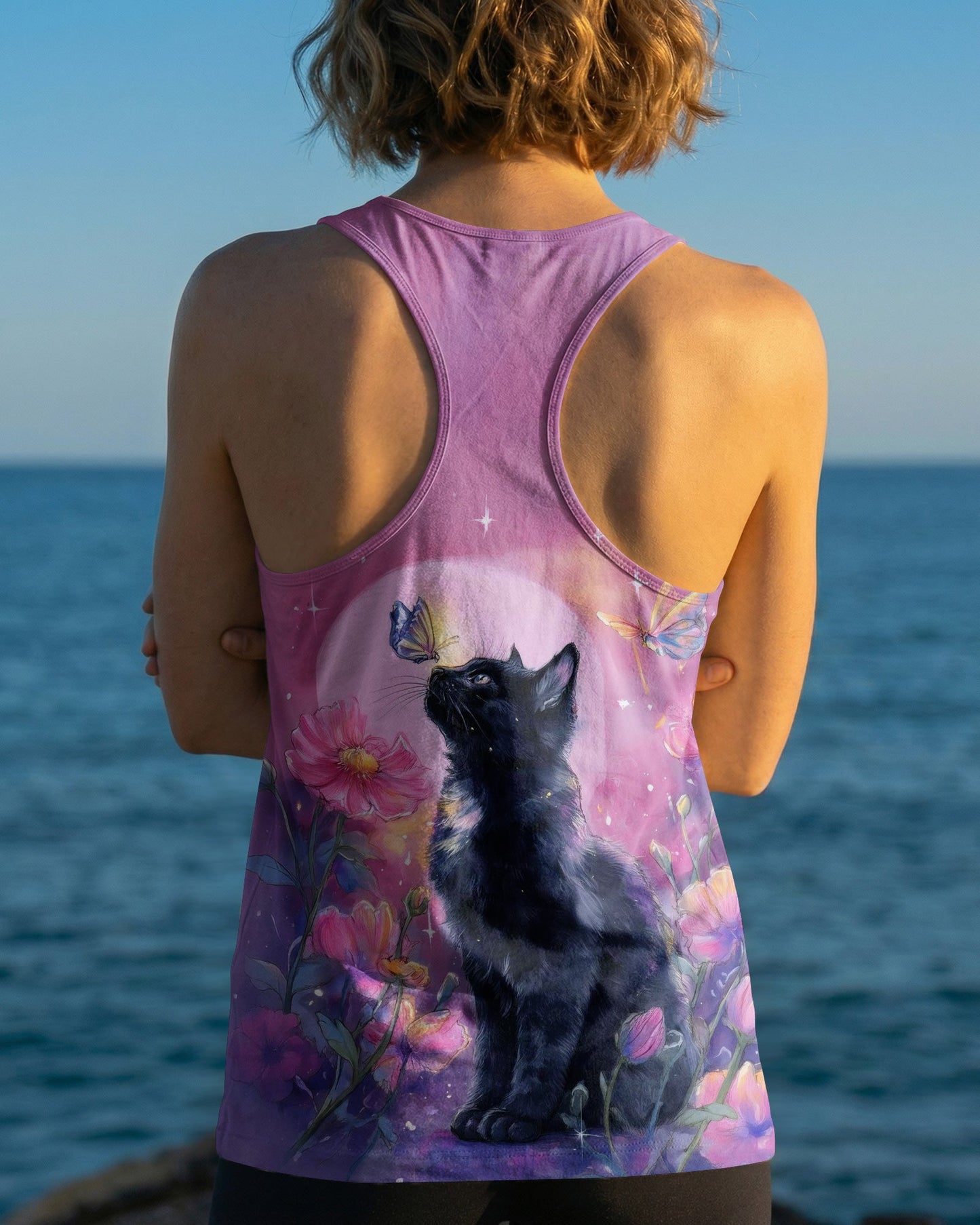 WHISPER WORDS OF WISDOM LET IT BE CAT ALL OVER PRINT  - TLHG2304262