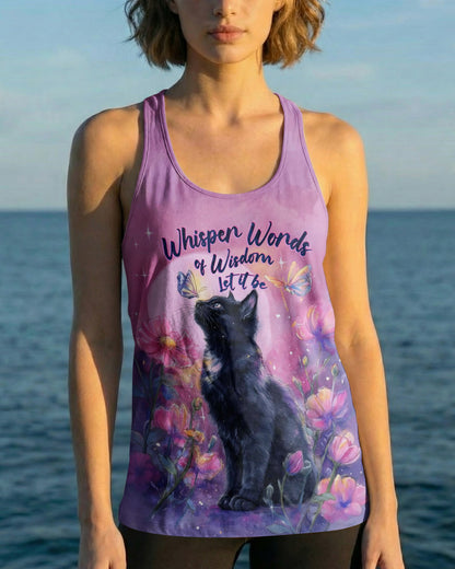 WHISPER WORDS OF WISDOM LET IT BE CAT ALL OVER PRINT  - TLHG2304262